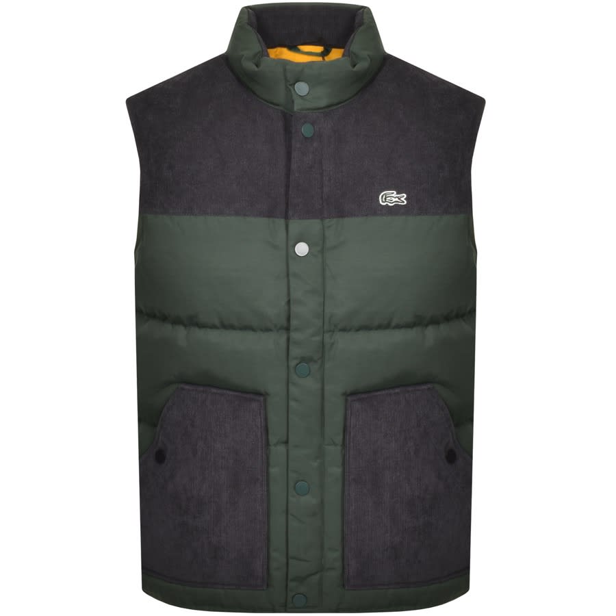 Alternative Image for ProductLacoste Live Logo Gilet Green1